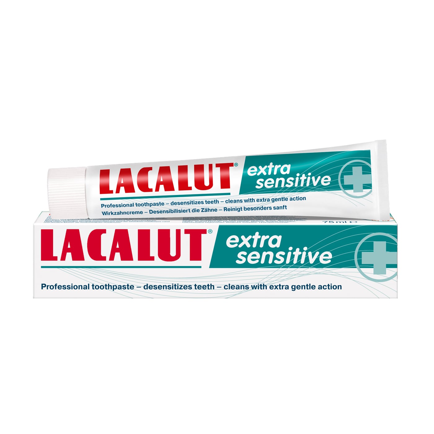 Зубна паста Lacalut Extra Sensitive, 75 мл