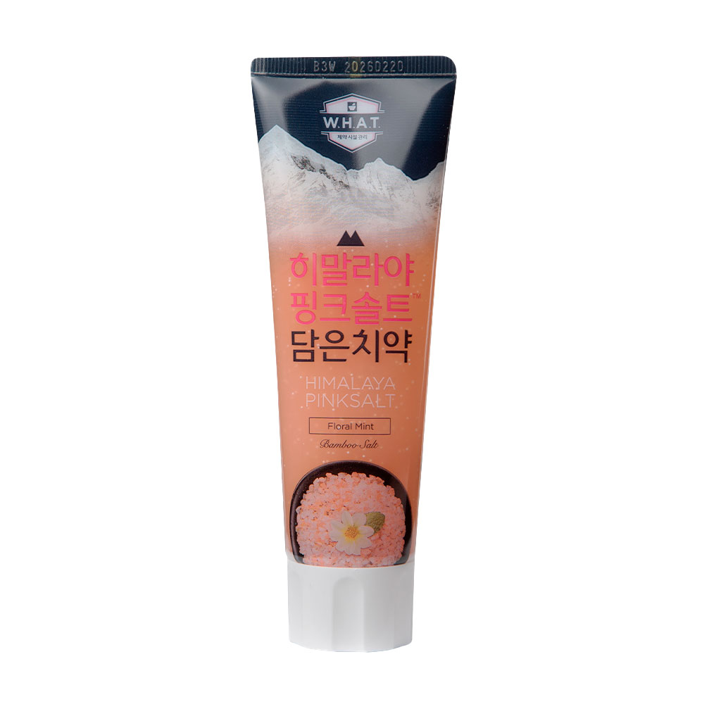Зубна паста LG Household &amp; Health Bamboo Salt Himalaya Pink Salt Floral Mint з рожевою гімалайською сіллю, квітами та м'ятою, 100 г