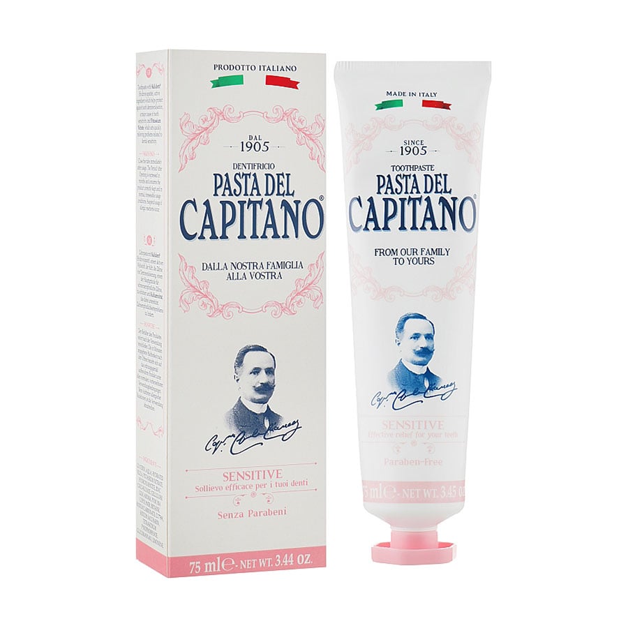 Зубна паста Pasta del Capitano 1905 Sensitive для чутливих зубів, 75 мл