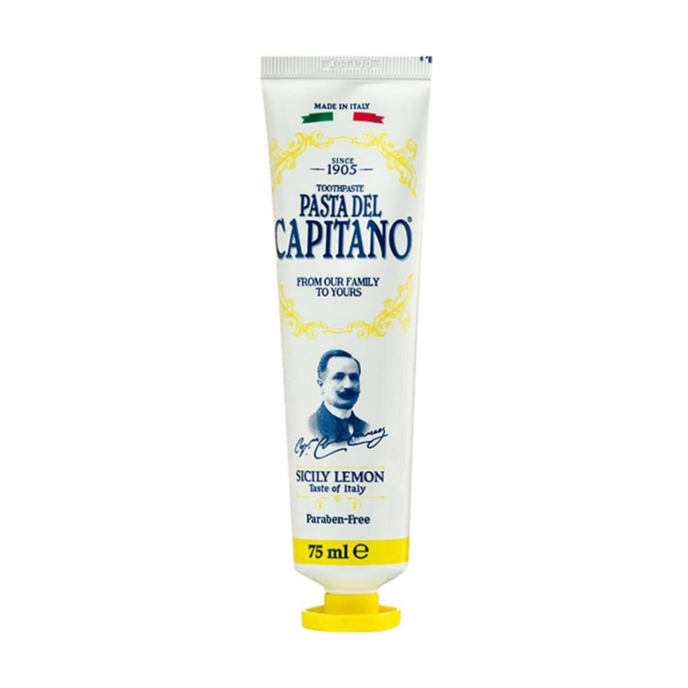 Зубна паста Pasta del Capitano Sicily Lemon Toothpaste Сицилійський лимон, 75 мл