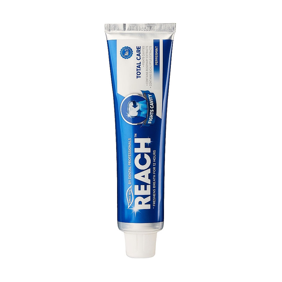 Зубна паста Reach Total Care Peppermint Захист від карієсу, Перцева м'ята, 150 г