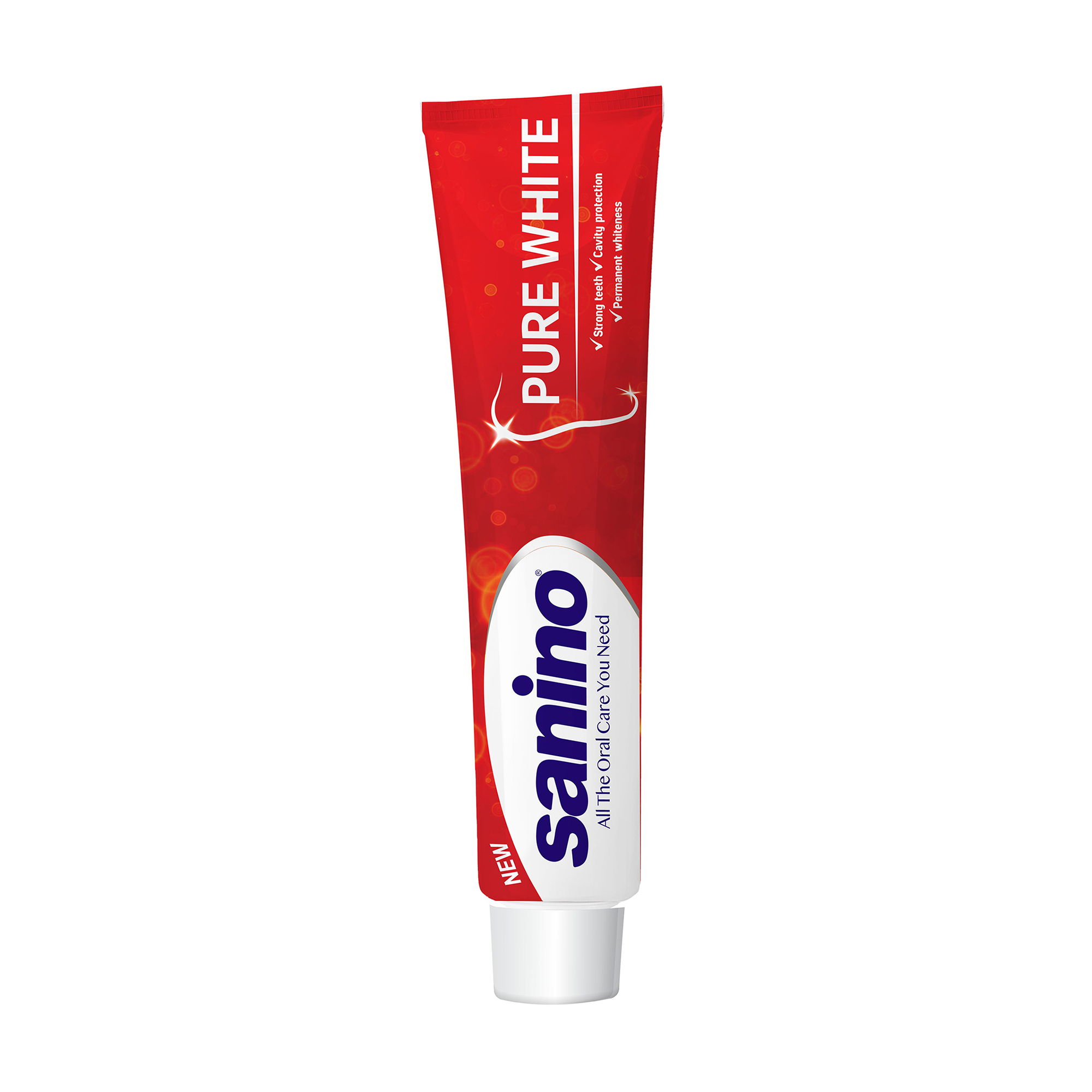 Зубна паста Sanino Pure White Відбілювальна, 75 мл