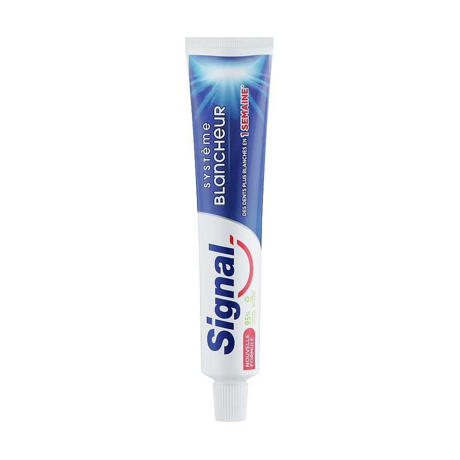 Зубна паста Signal Whitening System Відбілювальна система, 75 мл