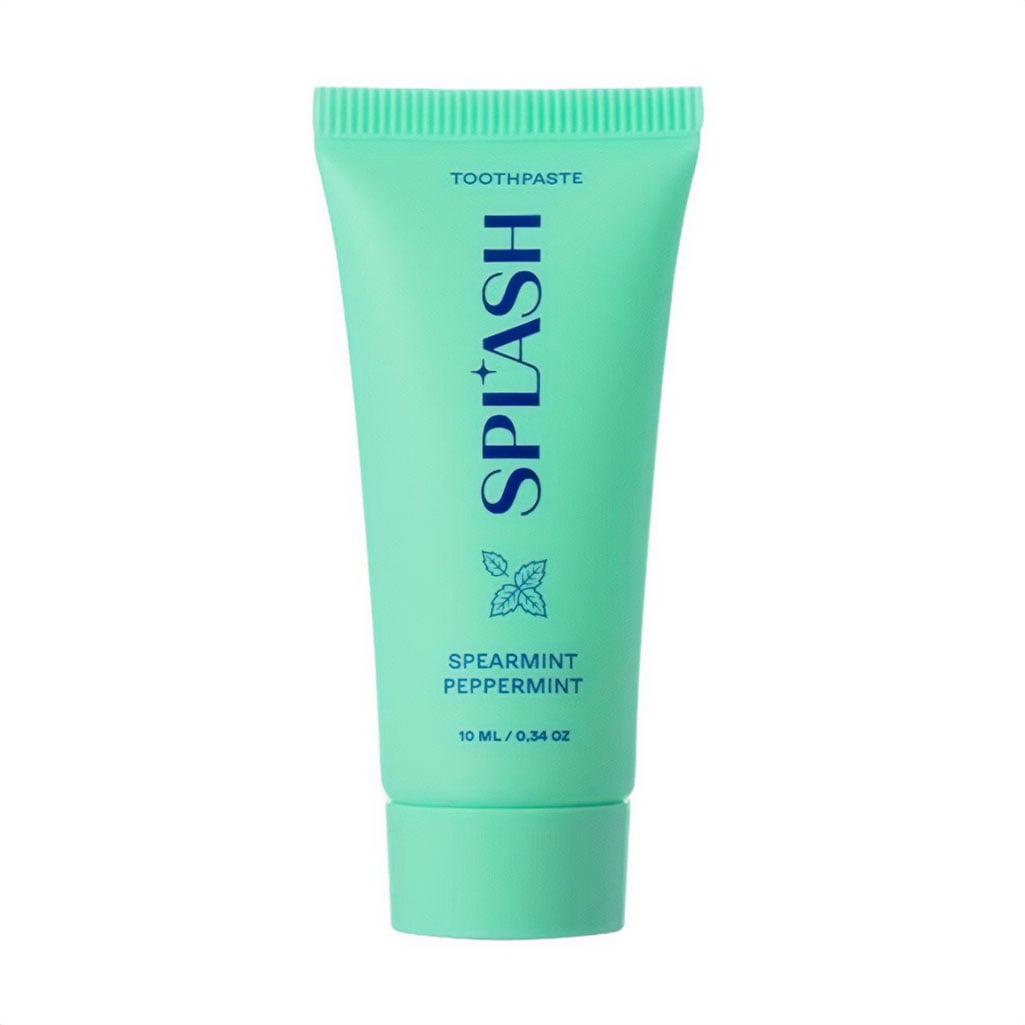 Зубна паста Splash Spearmint Peppermint Toothpaste з відбілювальним ефектом, 10 мл