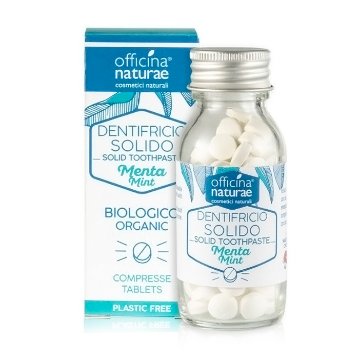 Зубна паста в таблетках Officina Naturae Solid Toothpaste м'ятна, 115 шт