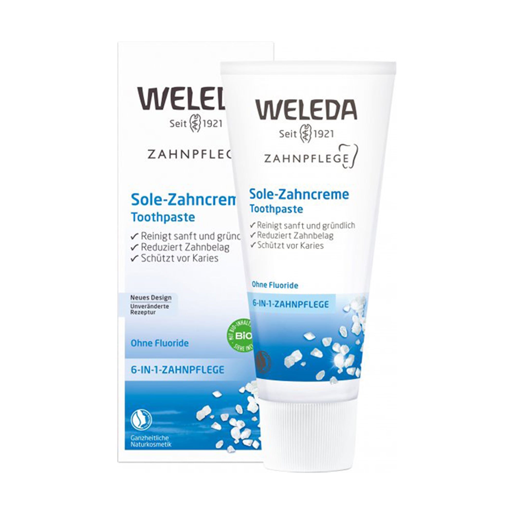 Зубна паста Weleda Salt Toothpaste з мінеральною сіллю, 75 мл