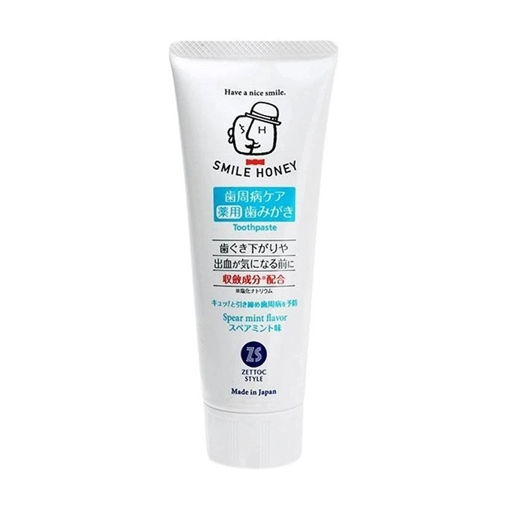 Зубна паста Zettoc Smile Honey Терпкий ефект, 120 г