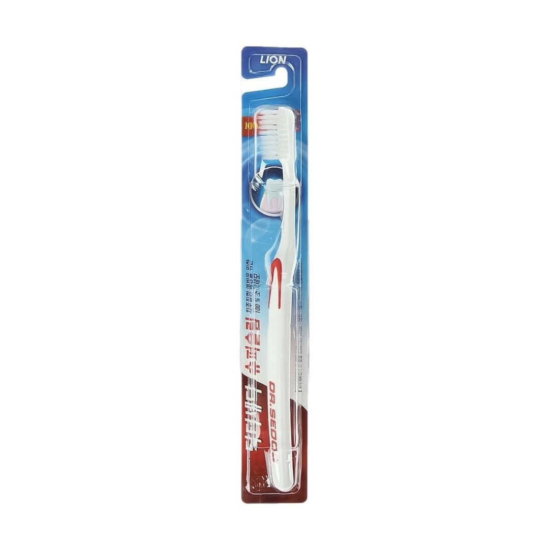 Зубна щітка Lion Dr.Sedoc Super Slim для слабких ясен, біло-червона, 1 шт