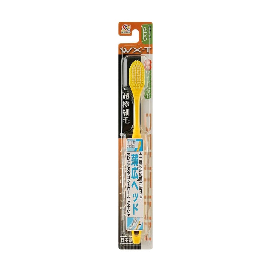 Зубна щітка UFC WX-T Toothbrush М'яка, жовта, 1 шт