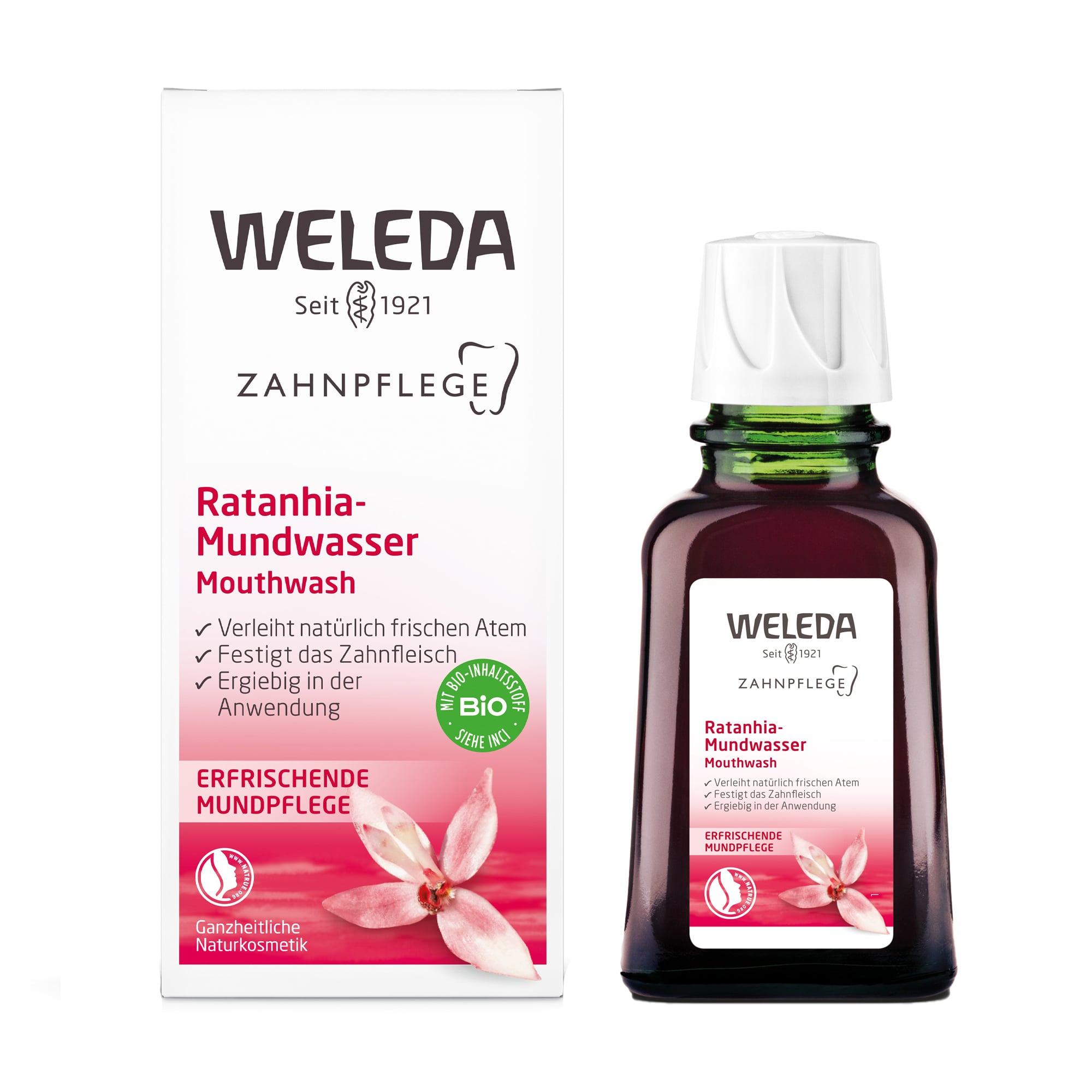 Зубний еліксир Weleda Ratanhia Mouthwash Ратанія, 50 мл