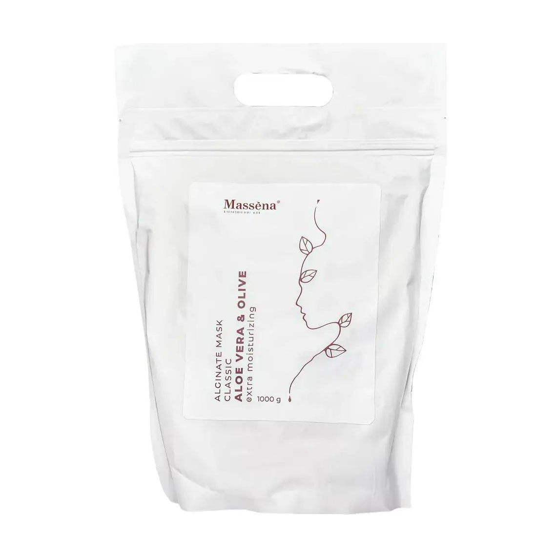 Зволожувальна альгінатна маска для обличчя Massena Alginate Mask Classic Aloe Vera &amp; Olive, 1 кг