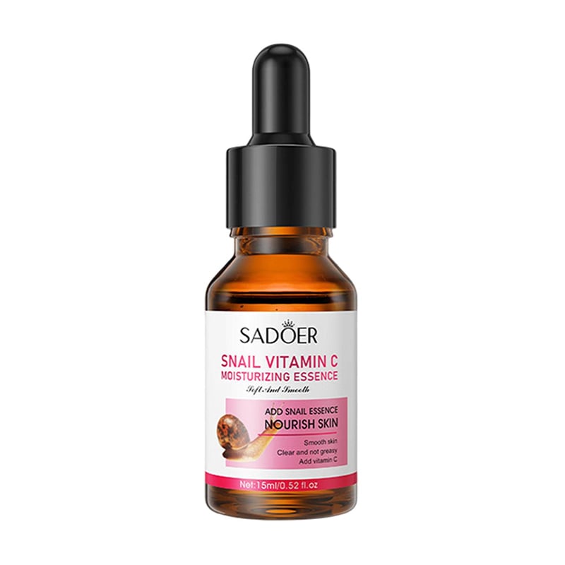 Зволожувальна есенція для обличчя Sadoer Snail Vitamin C, 15 мл