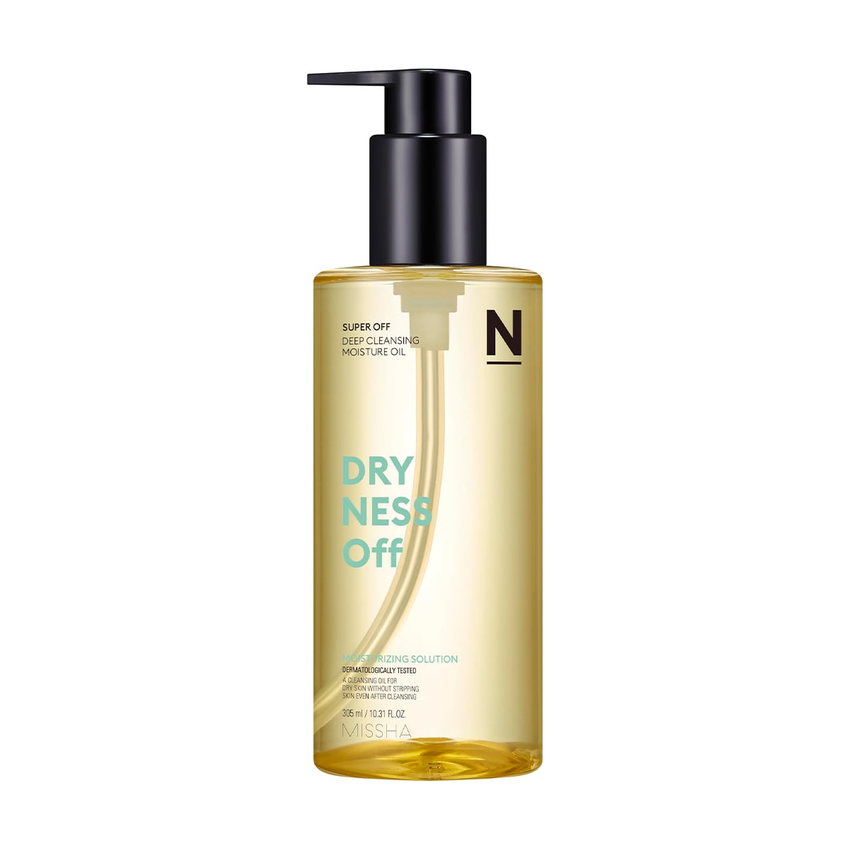 Зволожувальна гідрофільна олія для очищення обличчя Missha Super Off Cleansing Oil Dry Ness Off, 305 мл