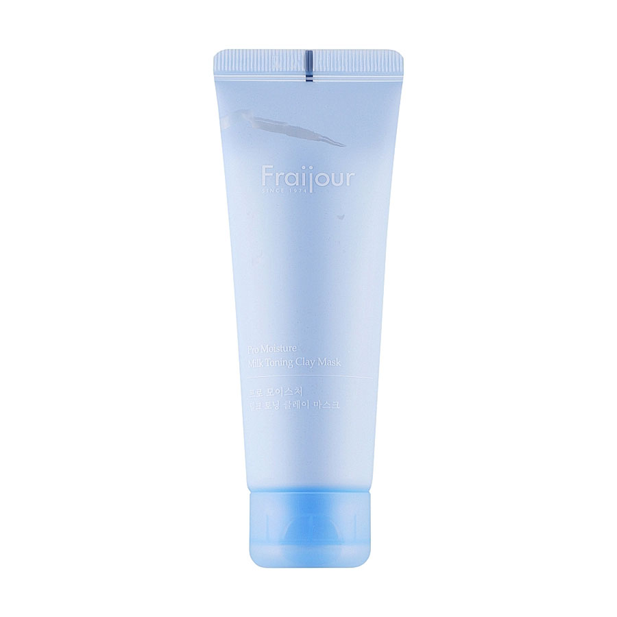 Зволожувальна глиняна маска для обличчя Fraijour Pro Moisture Milk Toning Clay Mask з молочними протеїнами, 75 г