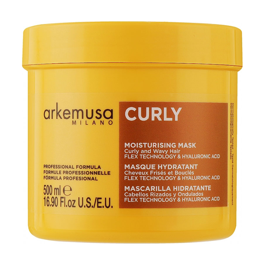Зволожувальна маска Arkemusa Curly Mask для кучерявого та хвилястого волосся, 500 мл