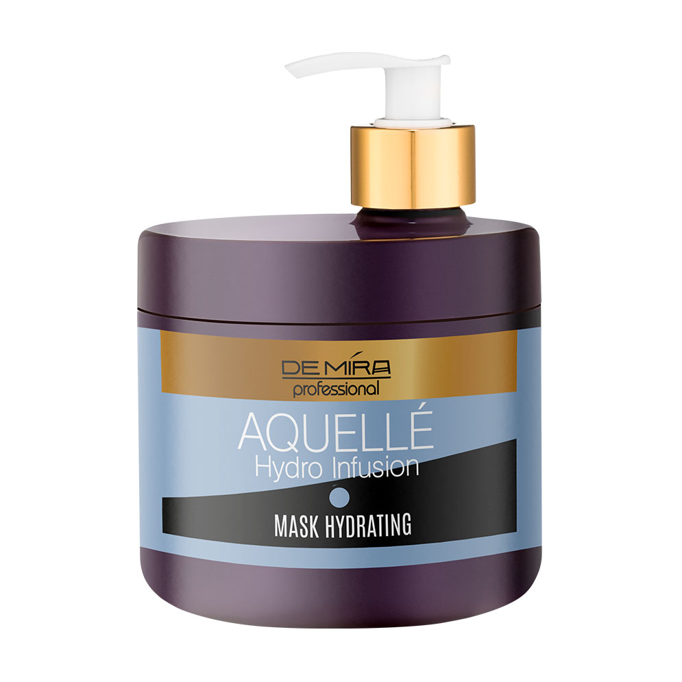 Зволожувальна маска DeMira Professional Aquelle Hydro Infusion Hydrating Mask для всіх типів волосся, 500 мл