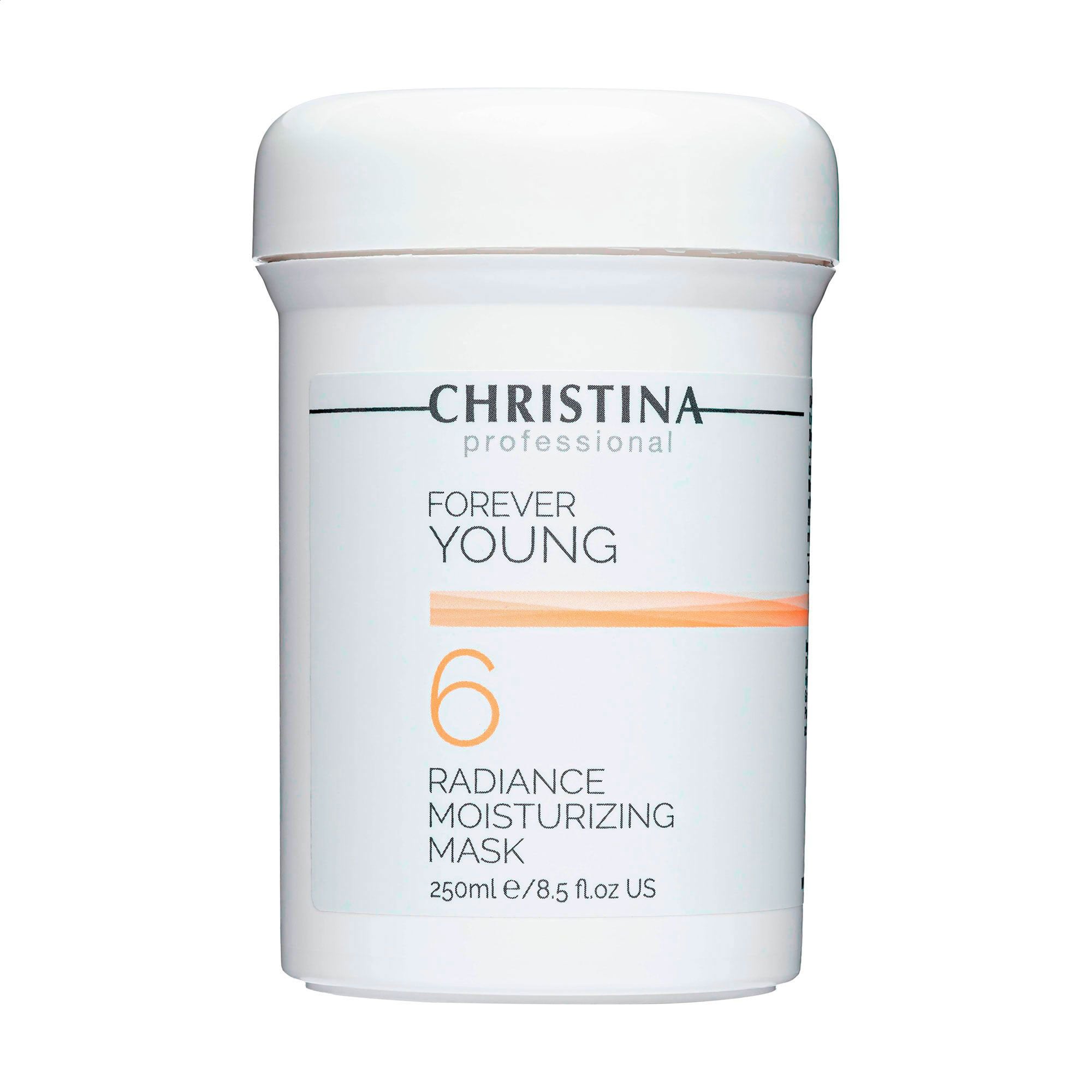 Зволожувальна маска для обличчя Christina Forever Young Radiance Moisturizing Mask, 250 мл