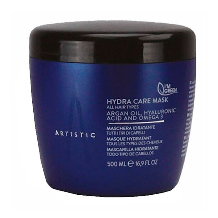 Зволожувальна маска для волосся Artistic Hair Hydra Care Mask, 500 мл