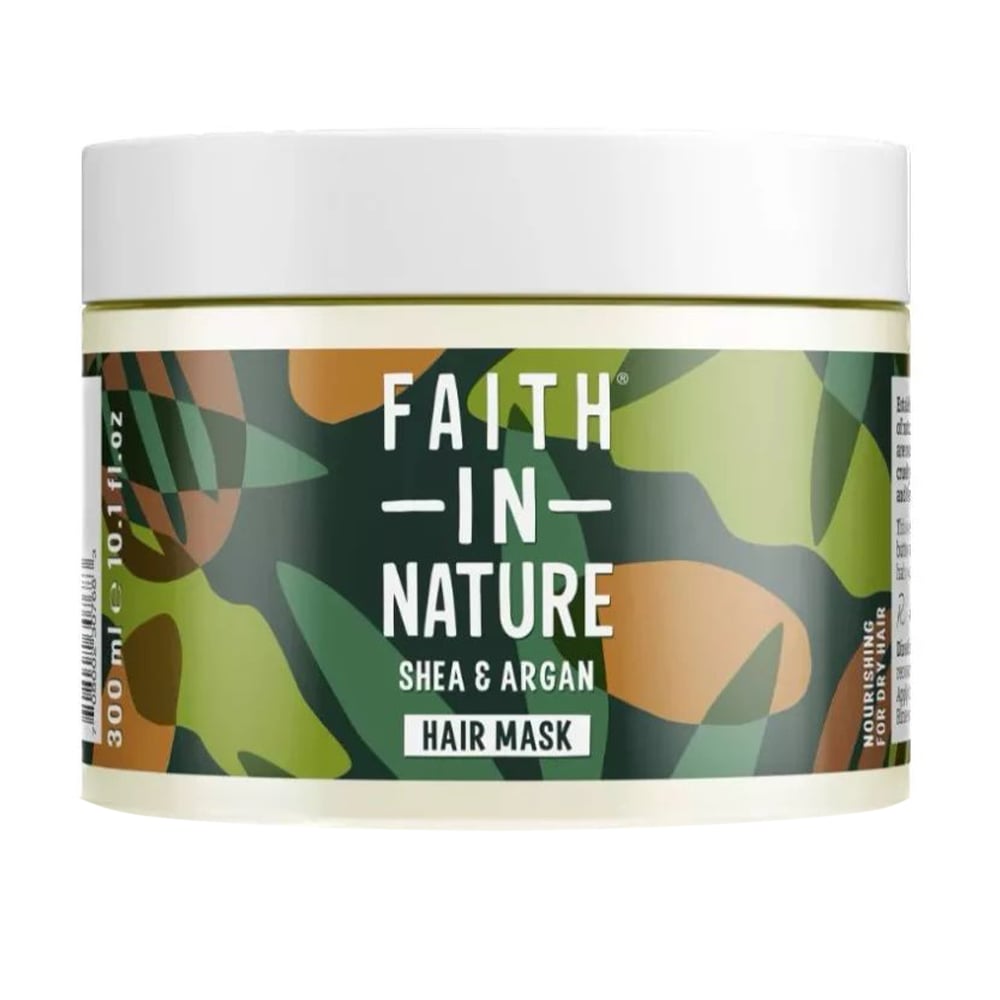 Зволожувальна маска для волосся Faith In Nature Moisturising Hair Mask з оліями ши та арганою, 300 мл