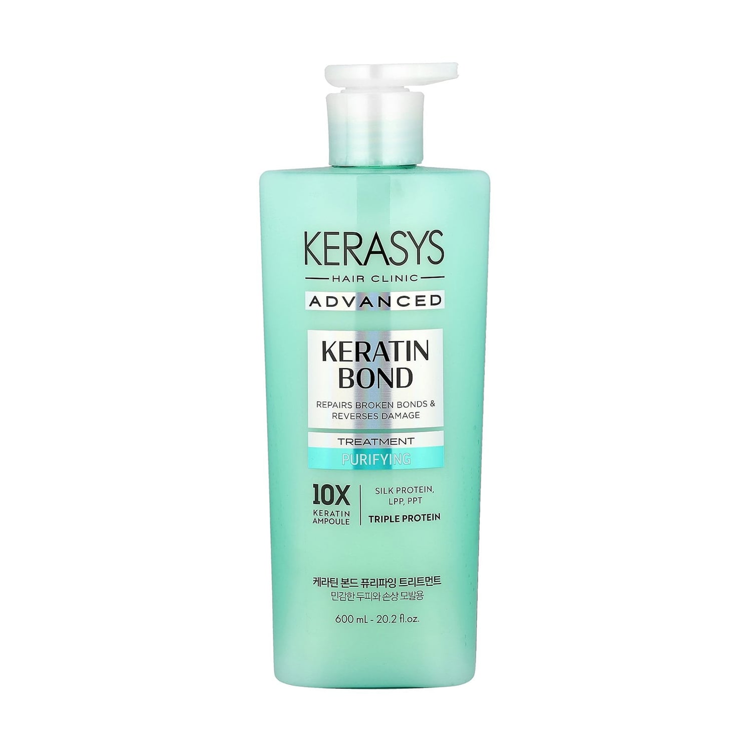 Зволожувальна маска для волосся Kerasys Advanced Keratin Bond Purifying Treatment, 600 мл