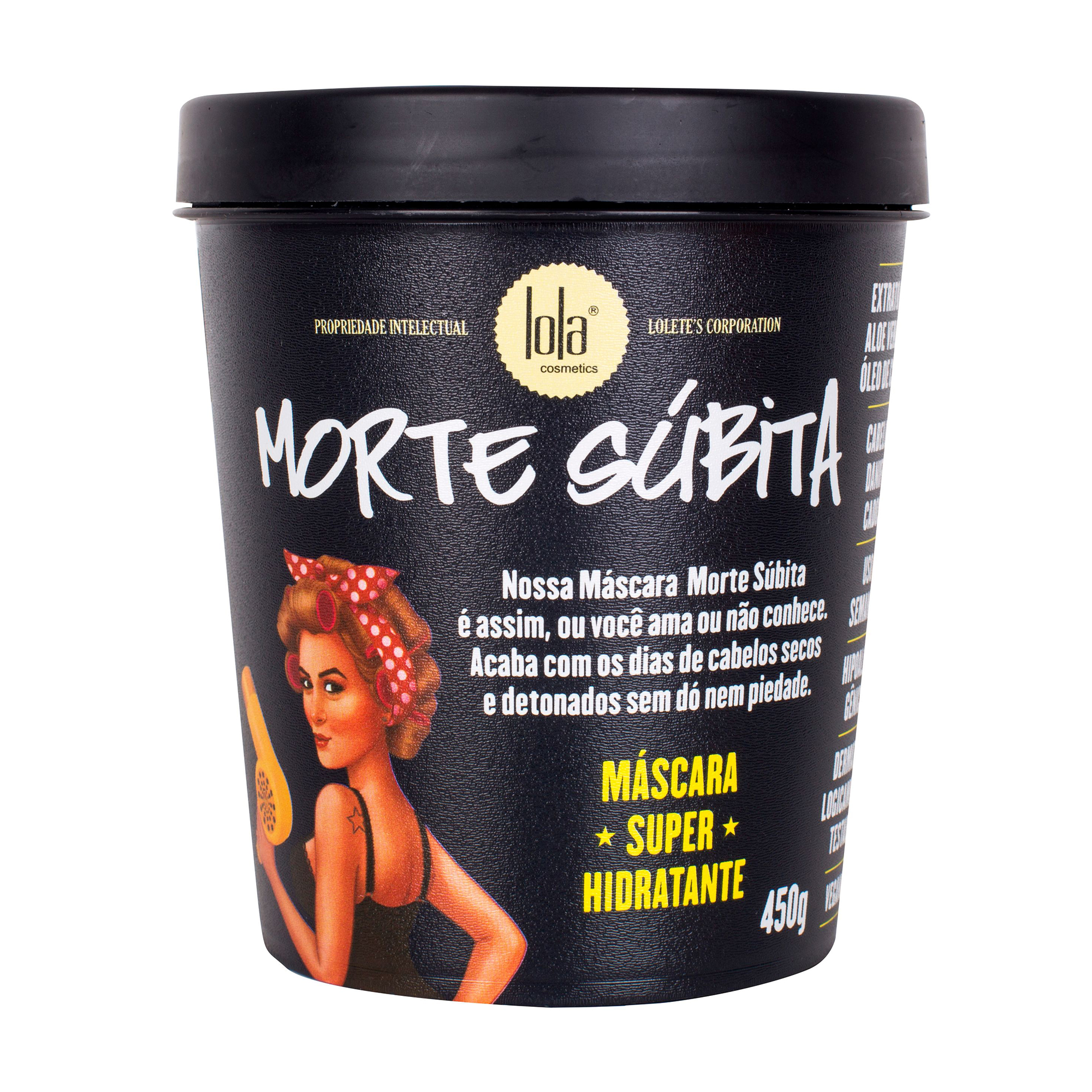 Зволожувальна маска для волосся Lola From Rio Morte Subita Super Moisturizing Mask, 450 г