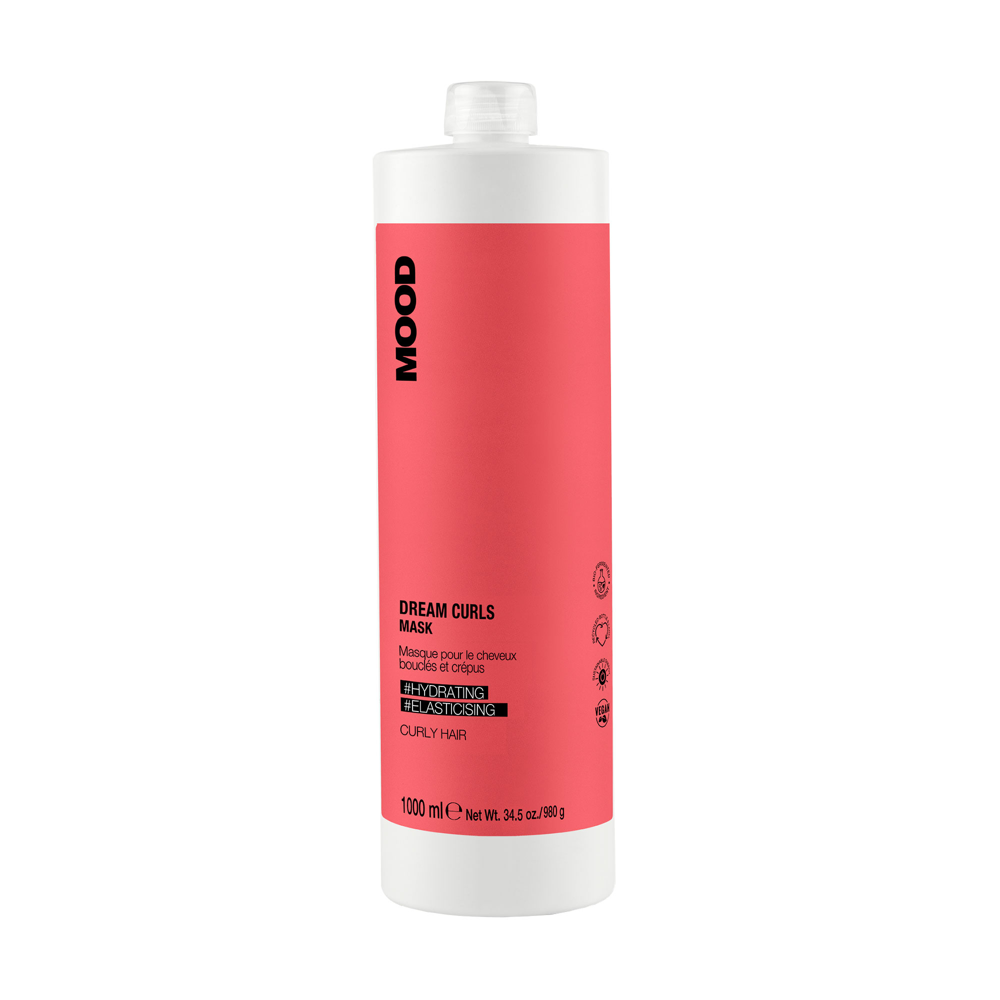 Зволожувальна маска Mood Dream Curls Mask для кучерявого волосся, 1 л