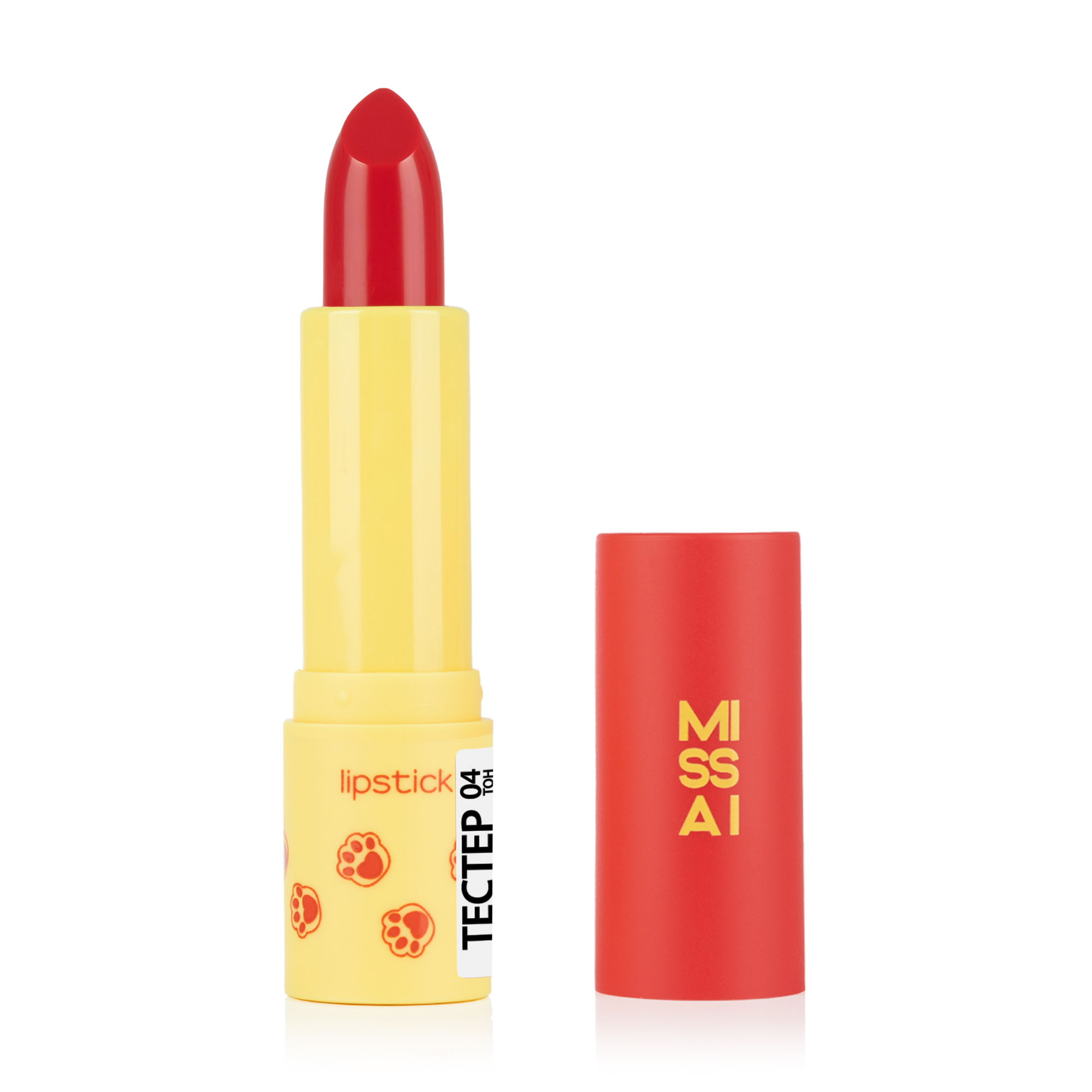 Зволожувальна матова помада для губ Missai Matte Hydration 4 Червоний, 4 г (Тестер)
