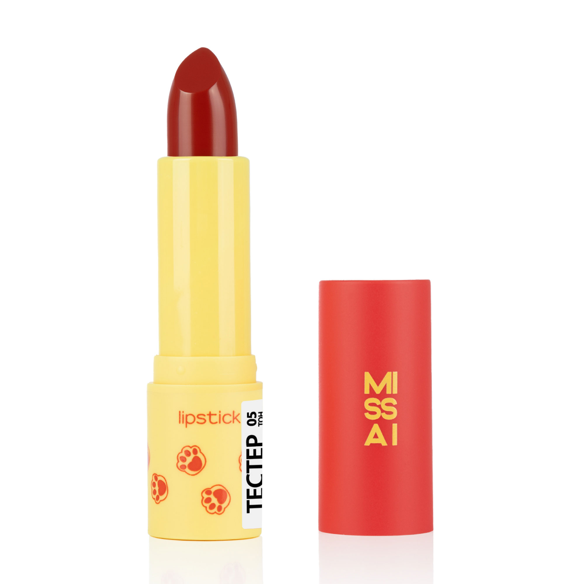 Зволожувальна матова помада для губ Missai Matte Hydration 5 Шикарний червоний, 4 г (Тестер)
