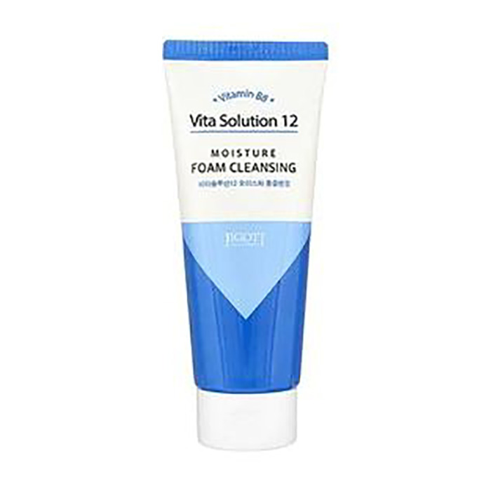 Зволожувальна пінка для вмивання Jigott Vita Solution 12 Moisture Foam Cleansing, 180 мл