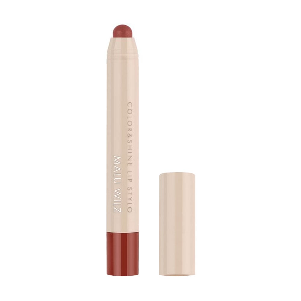 Зволожувальна помада для губ Malu Wilz Color &amp; Shine Lip Stylo 30 Latte Brown, 1.8 г