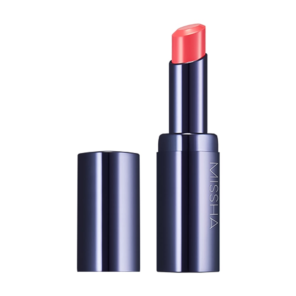 Зволожувальна помада для губ Missha Dewy Rouge із глянцевим ефектом, RD03 Dolly Coral, 3.3 г