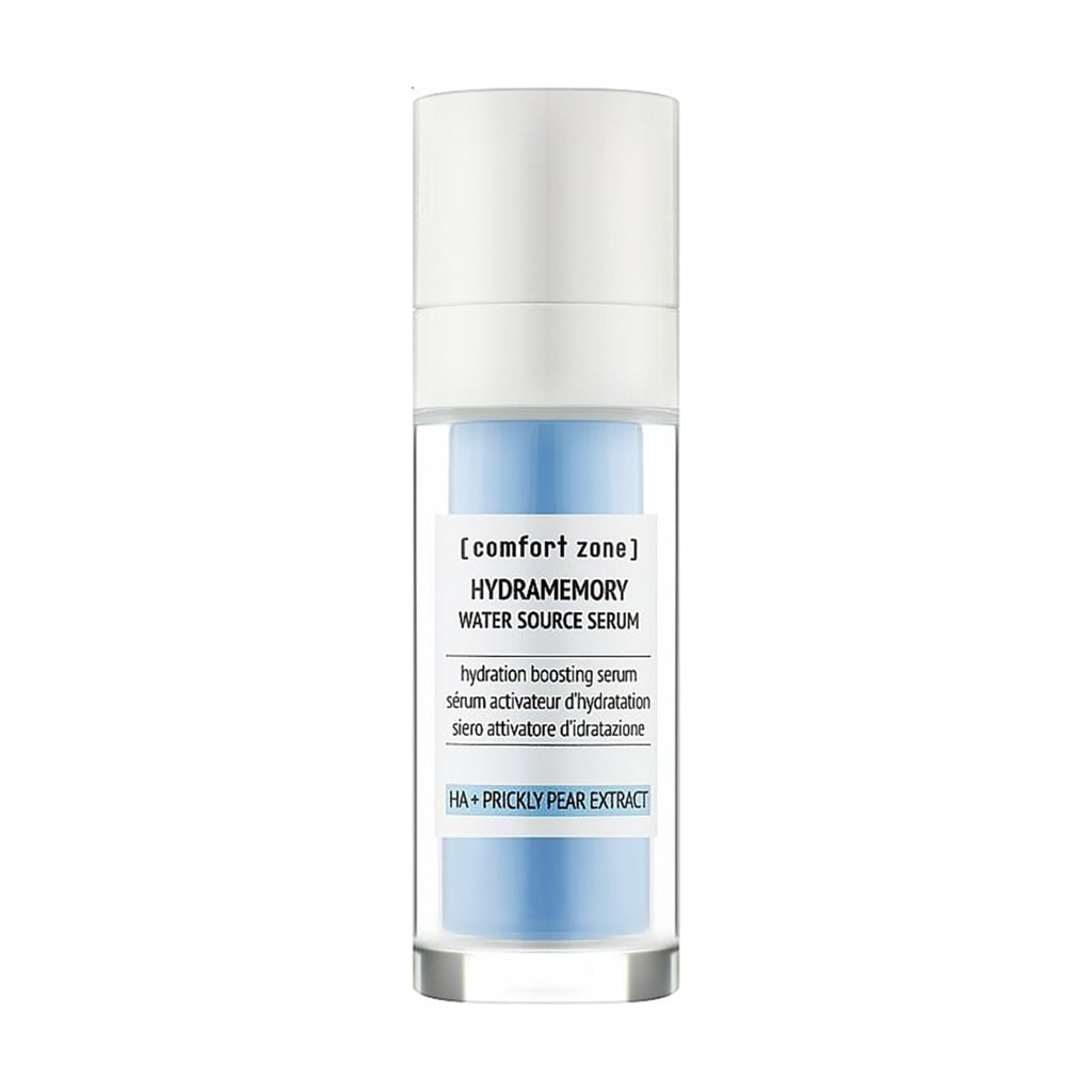 Зволожувальна сироватка для обличчя Comfort Zone Hydramemory Water Source Serum для сяяння шкіри, з екстрактом опунції, 30 мл (змінний блок)