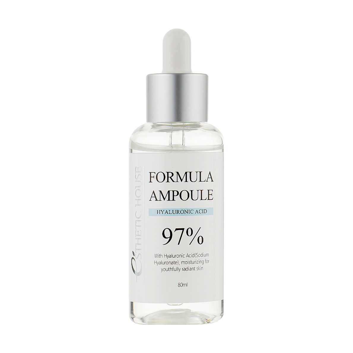 Зволожувальна сироватка для обличчя Esthetic House Formula Ampoule Hyaluronic Acid 97%  з гіалуроновою кислотою, 80 мл