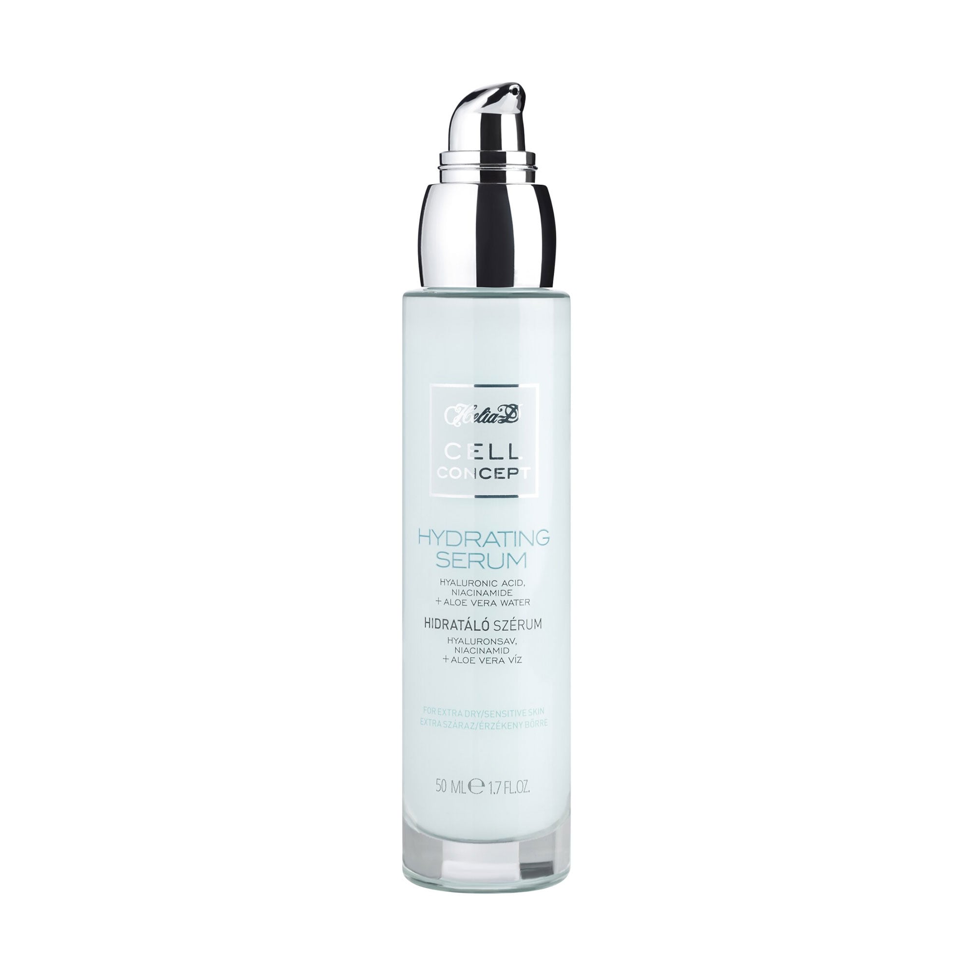Зволожувальна сироватка для обличчя Helia-D Cell Concept Hydrating Serum для сухої та чутливої шкіри, 50 мл