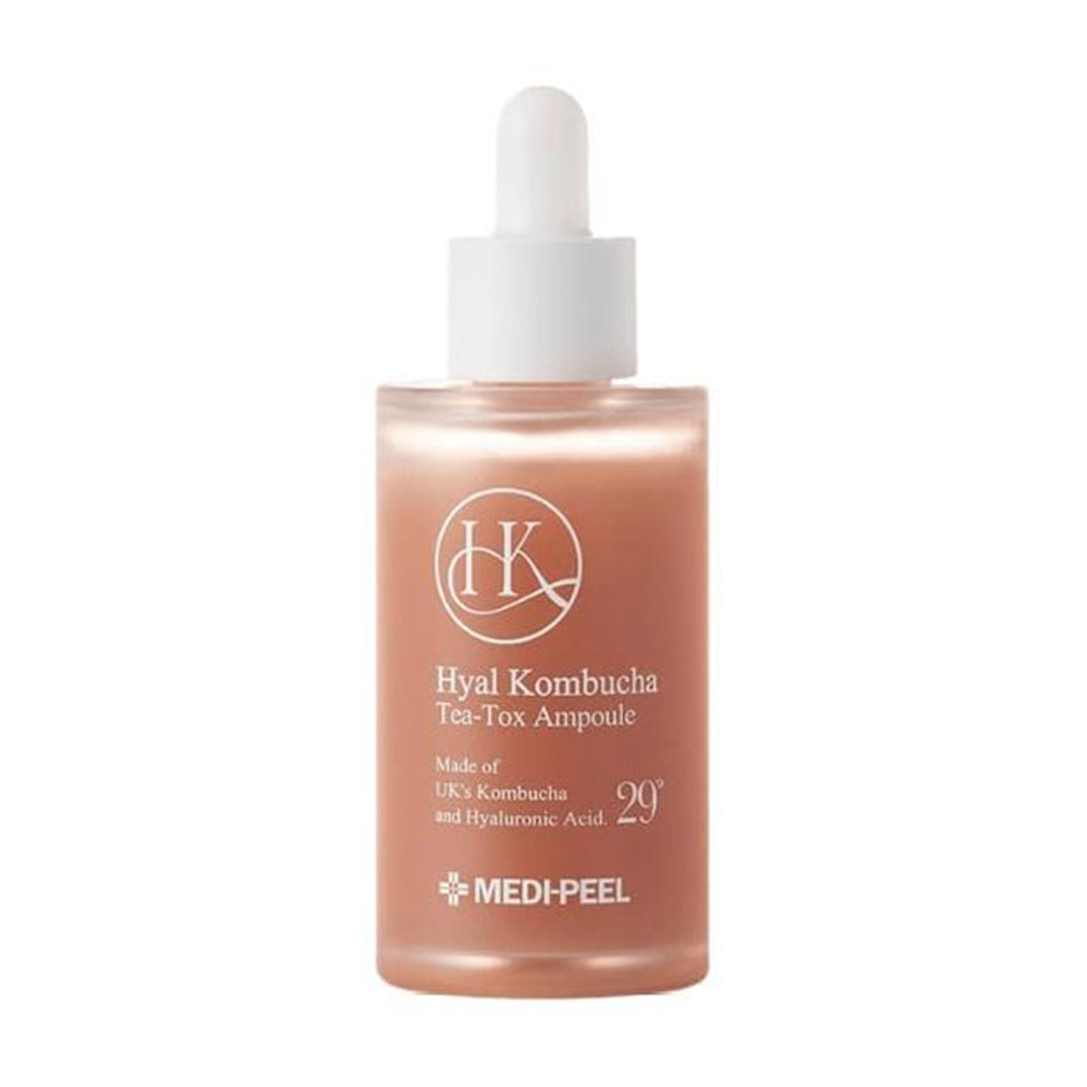 Зволожувальна сироватка для обличчя Medi-Peel Hyal Kombucha Tea-Tox Ampoule з комбучею, 50 мл
