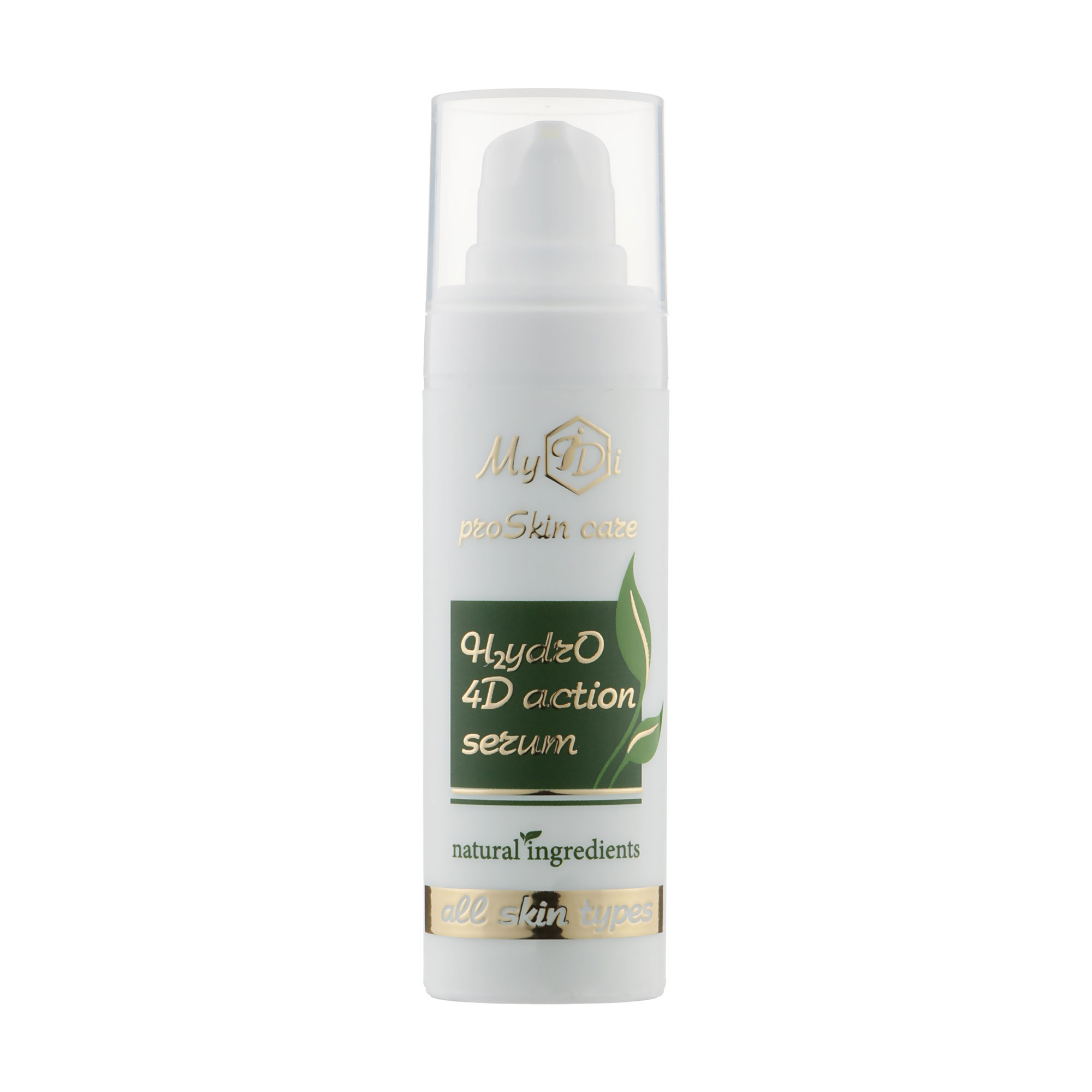 Зволожувальна сироватка для обличчя MyIDi H2ydrO 4D Action Serum для всіх типів шкіри, 30 мл