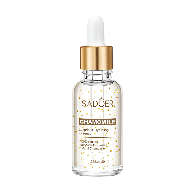 Зволожувальна сироватка для обличчя Sadoer Chamomile Luxurious Hydrating Essence з екстрактом ромашки, 30 мл