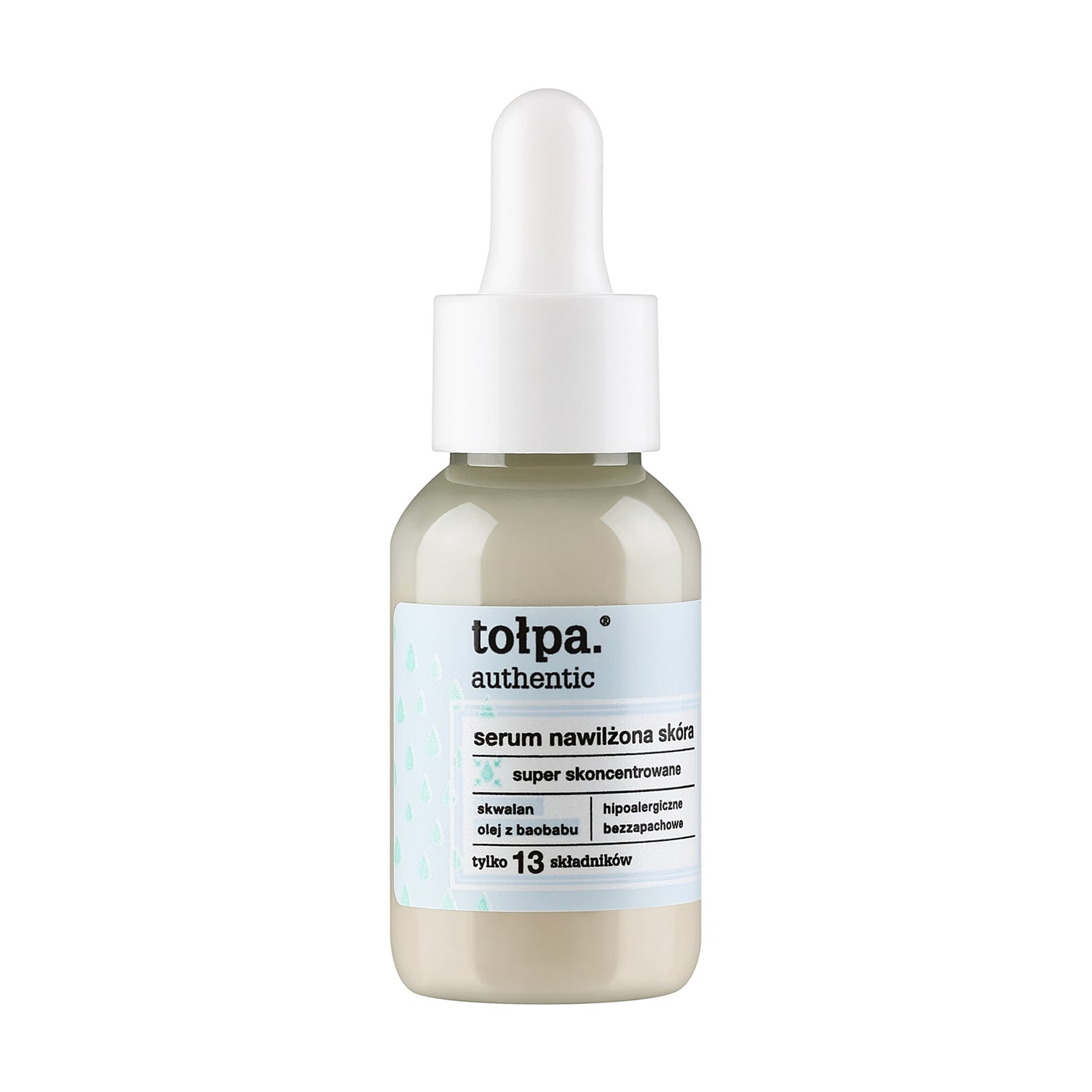 Зволожувальна сироватка для обличчя Tolpa Authentic Face Serum, 30 мл