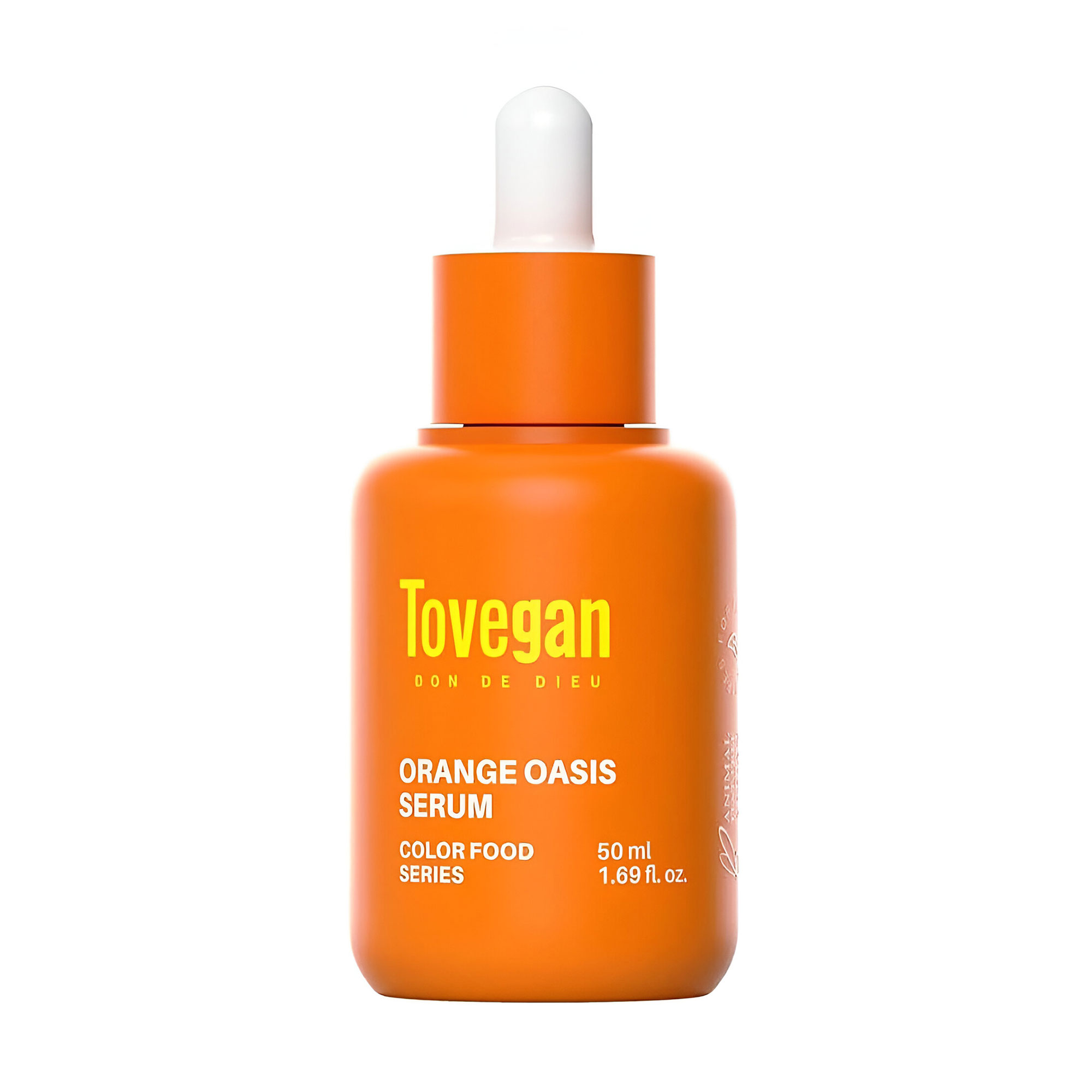 Зволожувальна сироватка для обличчя Tovegan Color Food Series Orange Oasis Serum, 50 мл