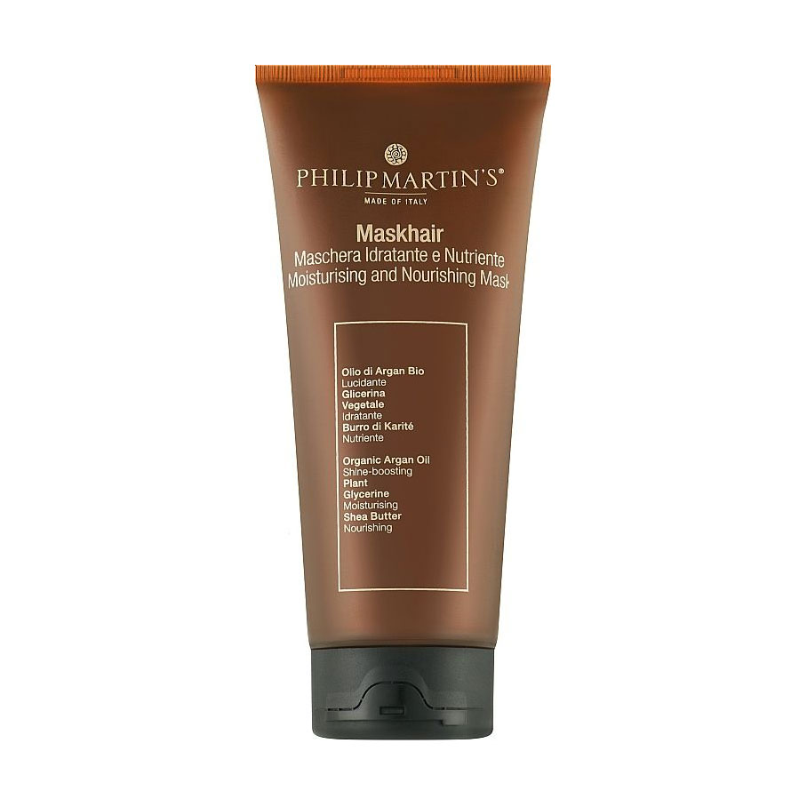 Зволожувальна та живильна маска для волосся Philip Martin's Maskhair Moisturising And Nourishing Mask, 200 мл