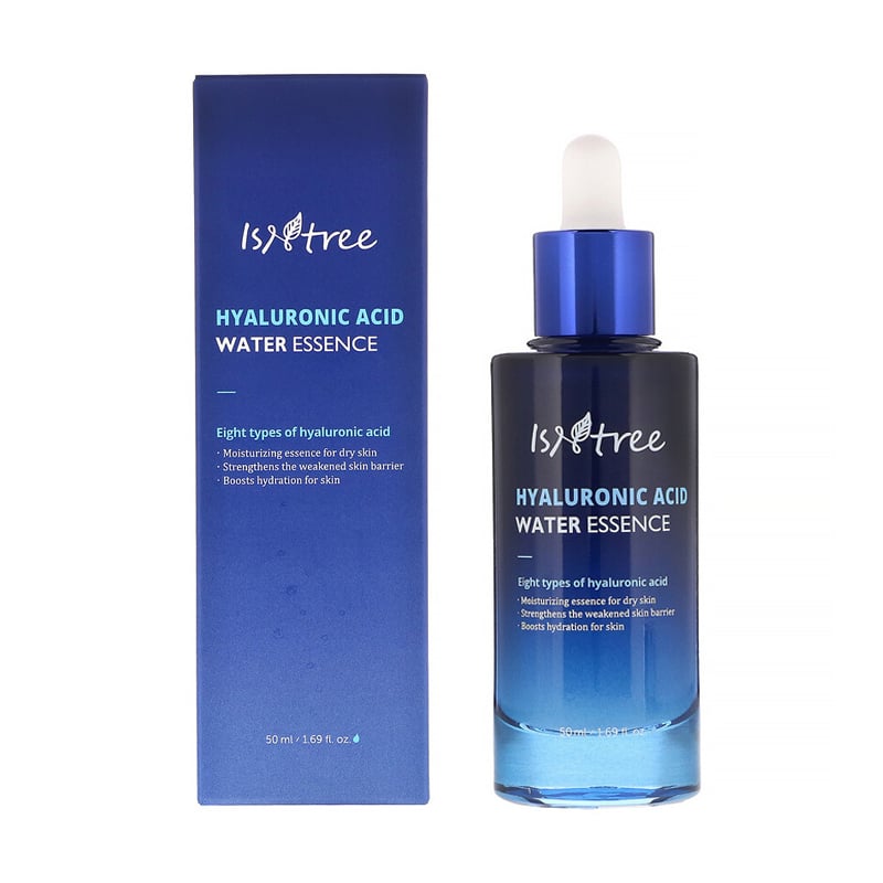 Зволожувальна відновлювальна есенція для обличчя IsNtree Hyaluronic Acid Water Essence з гіалуроновою кислотою, 50 мл