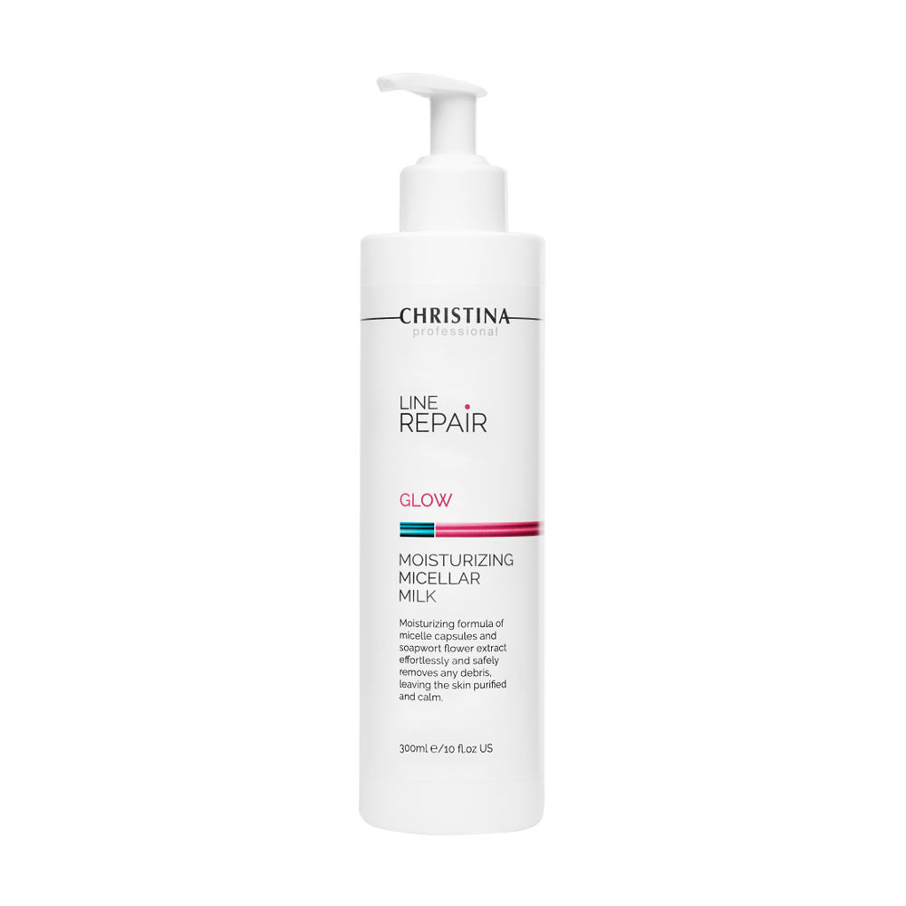 Зволожувальне міцелярне молочко для обличчя Christina Line Repair Glow Moisturizing Micellar Milk, 300 мл