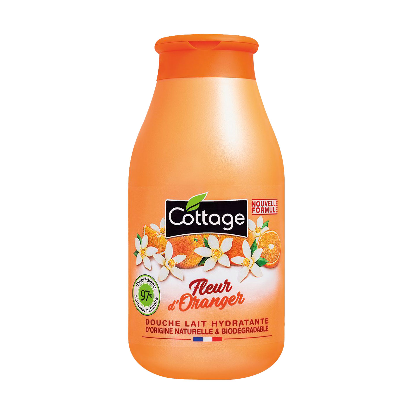 Зволожувальне молочко для душу Cottage Moisturizing Shower Milk, Orange Blossom, 250 мл