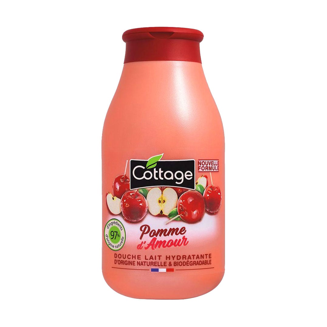 Зволожувальне молочко для душу Cottage Moisturizing Shower Milk, Pomme d'Amour, 250 мл