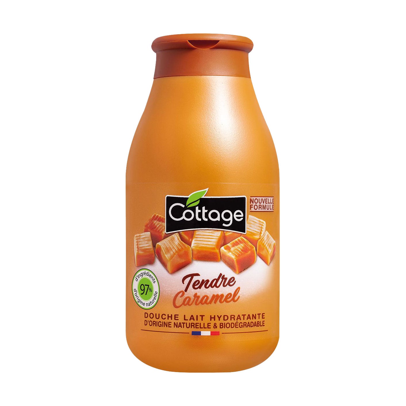 Зволожувальне молочко для душу Cottage Moisturizing Shower Milk, Sweet Caramel, 250 мл
