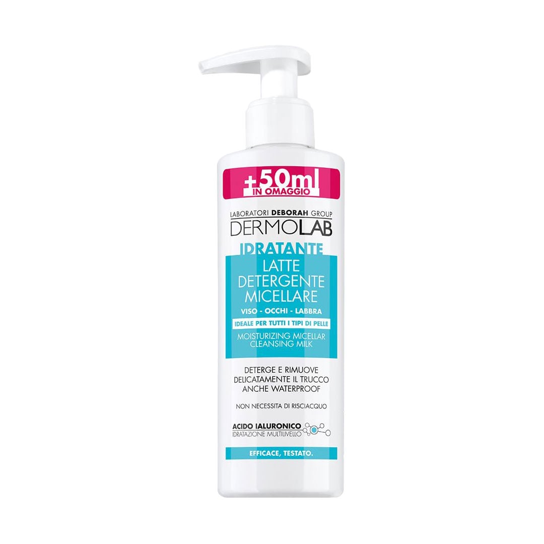 Зволожувальне очищувальне міцелярне молочко для обличчя Dermolab Moisturizing Micellar Cleansing Milk, 250 мл