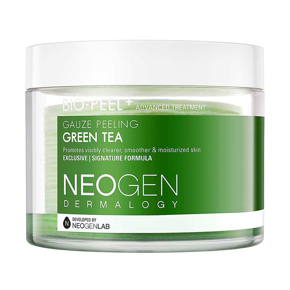 Зволожувальні пілінг-диски для обличчя Neogen Dermalogy Bio-Peel Gauze Peeling Green Tea із зеленим чаєм, 30 шт