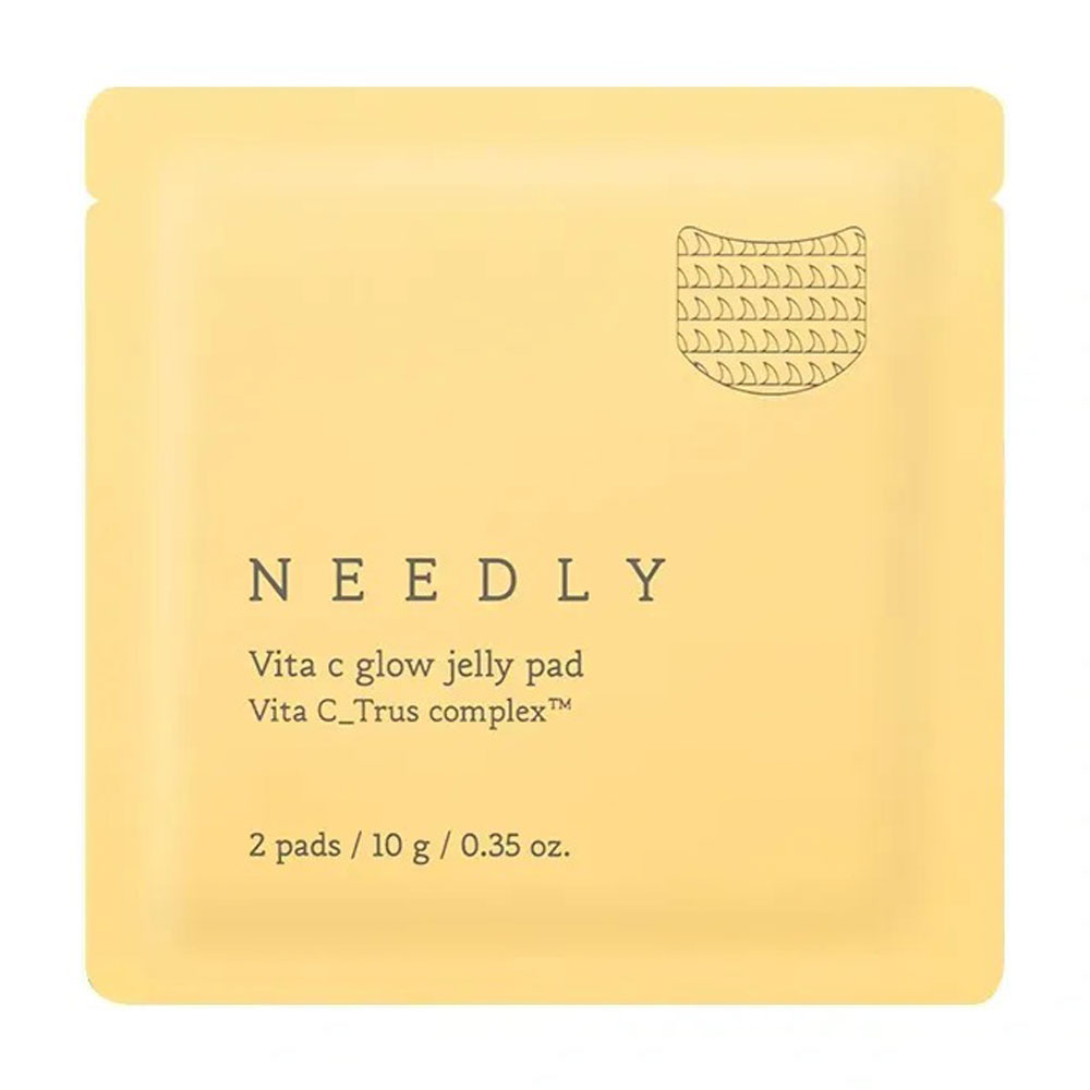 Зволожувальні тонер-пади для обличчя Needly Vita C Glow Jelly Pad для сяйва шкіри, 2 шт