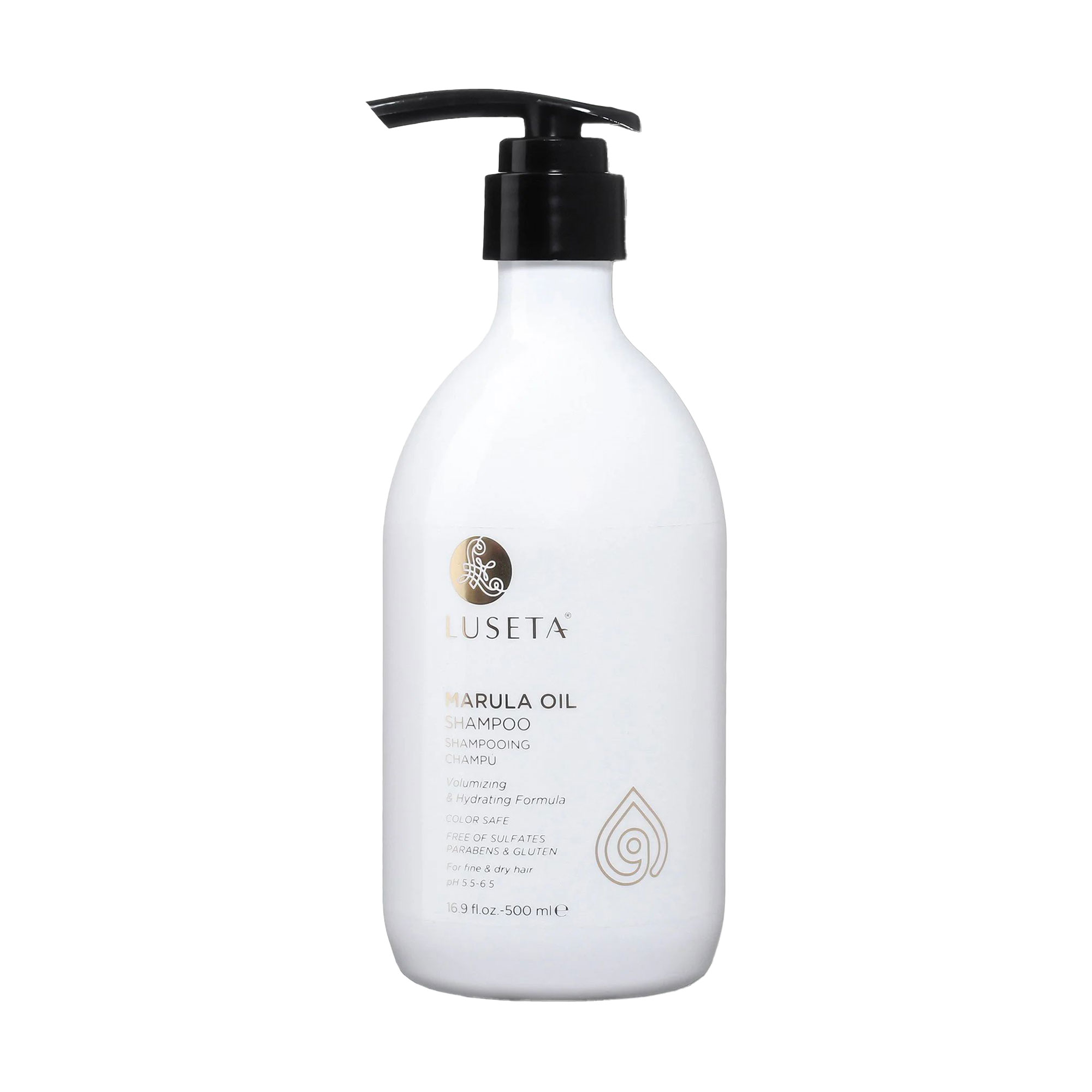 Зволожувально-живильний шампунь для волосся Luseta Marula Oil Shampoo, 500 мл