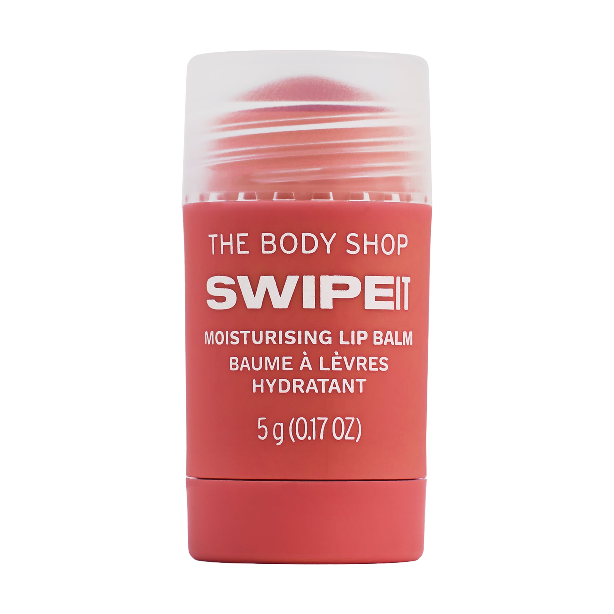 Зволожувальний бальзам для губ The Body Shop Swipe It Moisturising Lip Balm Полуниця, 5 г